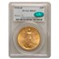 1910-D $20 Saint-Gaudens Gold Double Eagle MS-63 PCGS CAC