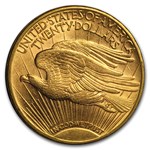 1910-D $20 St Gaudens Gold Double Eagle AU