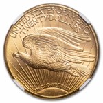 1910-D $20 St Gaudens Gold Double Eagle MS-63 NGC