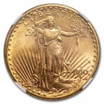 1910-D $20 St Gaudens Gold Double Eagle MS-63 NGC