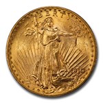 1910-D $20 St Gaudens Gold Double Eagle MS-64 PCGS
