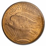 1910-D $20 St Gaudens Gold Double Eagle MS-64 PCGS