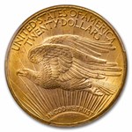 1910-D $20 St Gaudens Gold Double Eagle MS-64+ PCGS