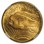 1910-D $20 St Gaudens Gold Double Eagle MS-65+ NGC