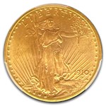 1910-D $20 St Gaudens Gold Double Eagle MS-66 PCGS