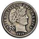 1910-D Barber Dime VF