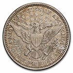 1910-D Barber Quarter AU
