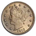 1910 Liberty Head V Nickel BU