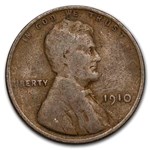 1910 Lincoln Cent 50-Coin Roll Avg Circ