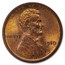 1910 Lincoln Cent BU (Red)