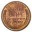 1910 Lincoln Cent BU (Red)