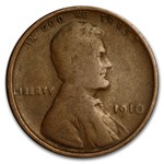 1910 Lincoln Cent Good/VF