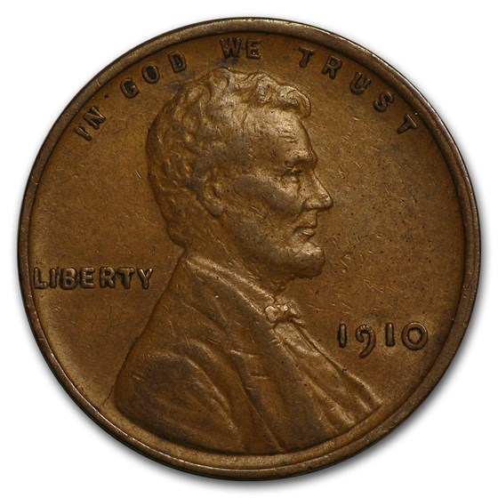 1910 Lincoln Cent XF 1910 Lincoln Cent XF