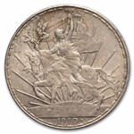 1910 Mexico Silver 1 Peso Caballito BU
