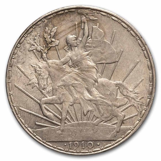 1910 Mexico Silver 1 Peso Caballito BU 1910 Mexico Silver 1 Peso Caballito BU