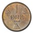 1910 Norway Ore MS-63 PCGS (Brown)