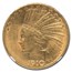 1910-S $10 Indian Gold Eagle AU-53 NGC