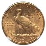 1910-S $10 Indian Gold Eagle AU-58 NGC