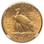 1910-S $10 Indian Gold Eagle AU-58 NGC