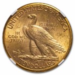 1910-S $10 Indian Gold Eagle MS-62 NGC