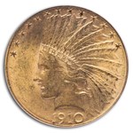 1910-S $10 Indian Gold Eagle MS-62 PCGS