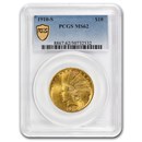 1910-S $10 Indian Gold Eagle MS-62 PCGS
