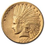 1910-S $10 Indian Gold Eagle XF