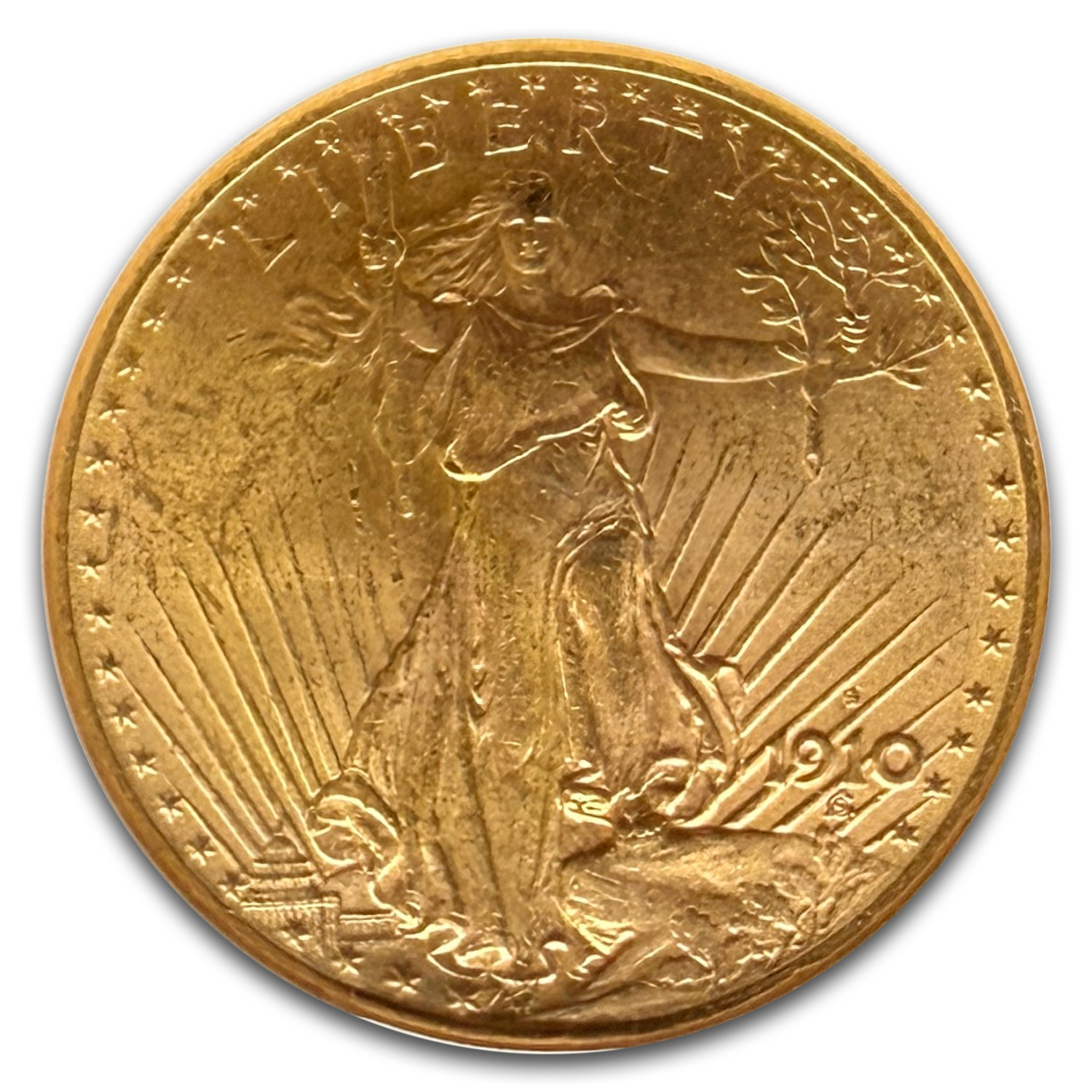 1910-S $20 St Gaudens Gold Double Eagle MS-62 NGC CAC | eBay