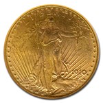 1910-S $20 St Gaudens Gold Double Eagle MS-62 NGC