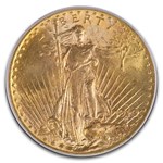 1910-S $20 St Gaudens Gold Double Eagle MS-64 PCGS