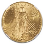 1910-S $20 St Gaudens Gold Double Eagle MS-65 NGC