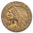 1910-S $5 Indian Gold Half Eagle AU-58 PCGS