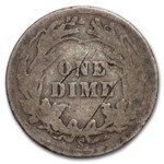 1910-S Barber Dime AG