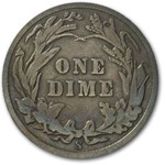 1910-S Barber Dime Fine