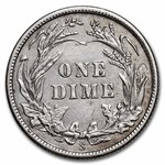 1910-S Barber Dime XF