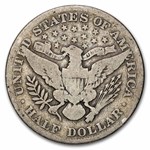 1910-S Barber Half Dollar 20-Coin Roll Avg Circ