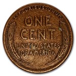 1910-S Lincoln Cent 50-Coin Roll Avg Circ