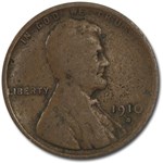 1910-S Lincoln Cent Good/VG