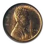 1910-S Lincoln Cent MS-65 NGC (Red)