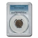 1910-S Standing Liberty Quarter MS-62 PCGS (Brown)