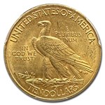 1911 $10 Indian Gold Eagle MS-62 PCGS