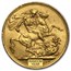 1911-1925 Great Britain Gold Sovereign George V AU