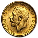 1911-1928-S Australia Gold Sovereign George V BU