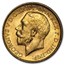 1911-1931 Australia Gold Sovereign George V BU