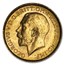 1911-1931-P Australia Gold Sovereign George V AU