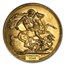 1911-1931-P Australia Gold Sovereign George V AU