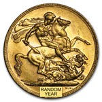 1911-1931-P Australia Gold Sovereign George V BU