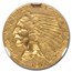 1911 $2.50 Indian Gold Quarter Eagle MS-61 NGC