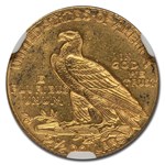 1911 $2.50 Indian Gold Quarter Eagle MS-61 NGC