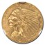 1911 $2.50 Indian Gold Quarter Eagle MS-64 NGC